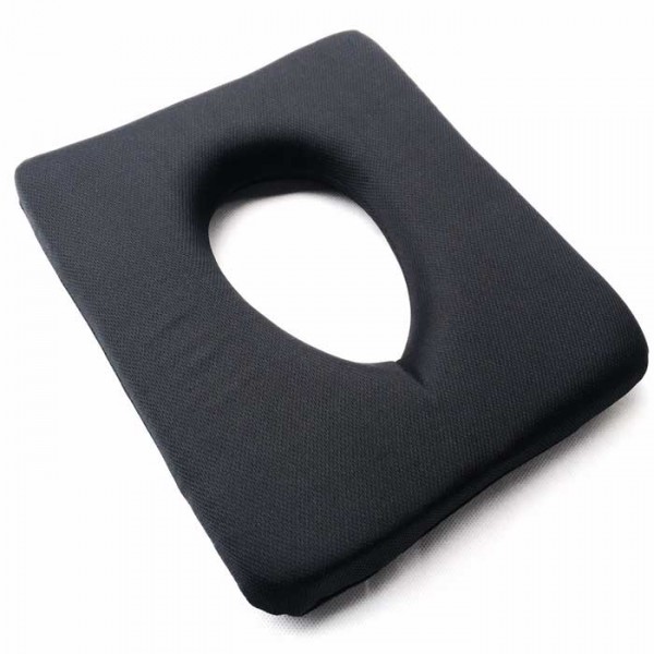JonaSport ® Viskoelastisches Nasenschlitzkissen - schwarz 