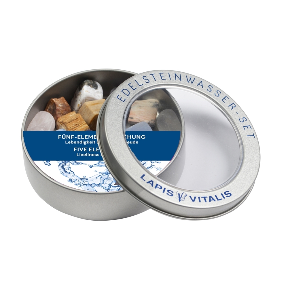Lapis Vitalis Wassersteine Fünf Elemente Mischung 100g