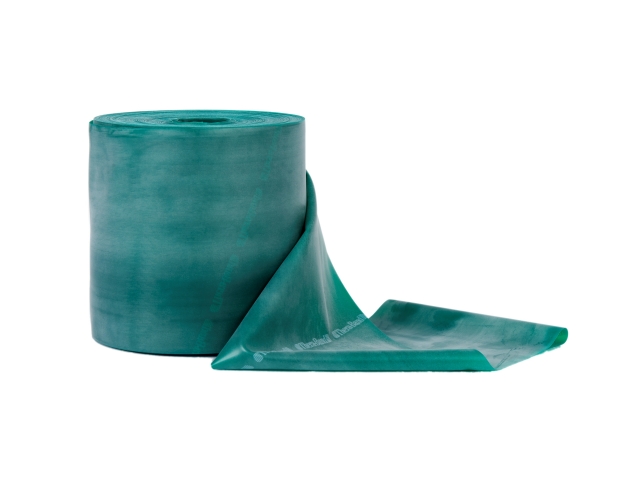 Thera-Band® Übungsband 45,5m x 12,8cm Rolle, stark, grün Thera-Band® Übungsband 45,5m Rolle "stark"