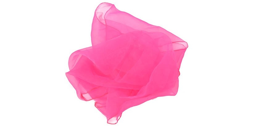 Jongliertuch 1 Stück ROSA