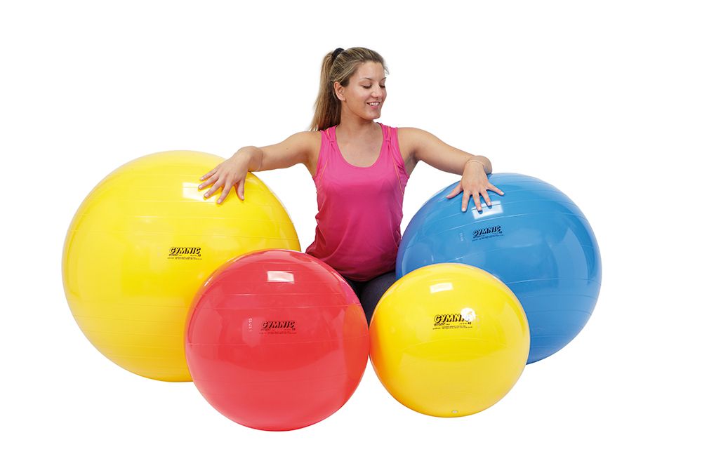 Gymnic Gymnastikball 65cm blau