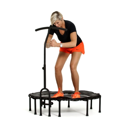 FLEXI-SPORTS Basic Trampolin (schwarz/pink) mit ZAHLEN FLEXI-SPORTS Basic Trampolin (schwarz/pink) mit ZAHLEN