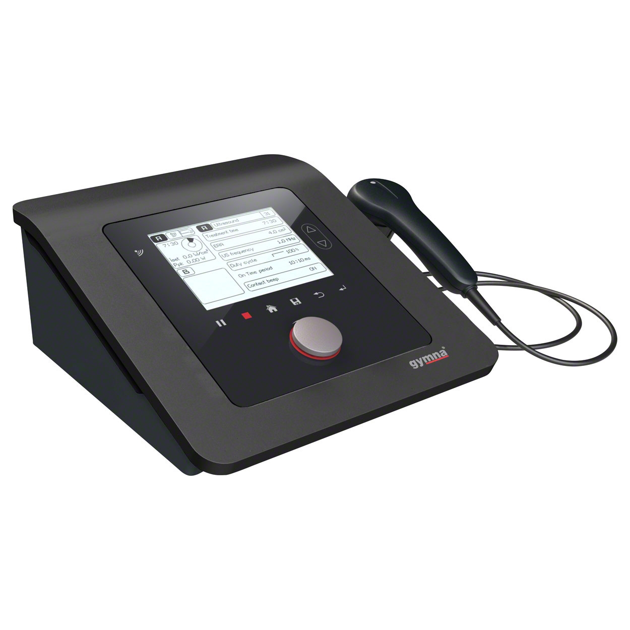Gymna Ultraschalltherapiegerät "Pulson 200" mit Touchscreen (schwarz)