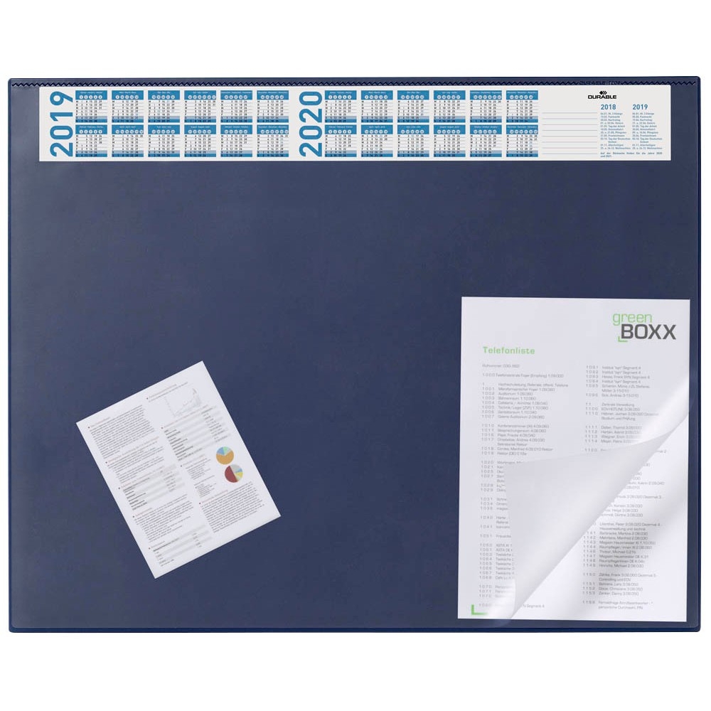 DURABLE Schreibtischunterlage blau