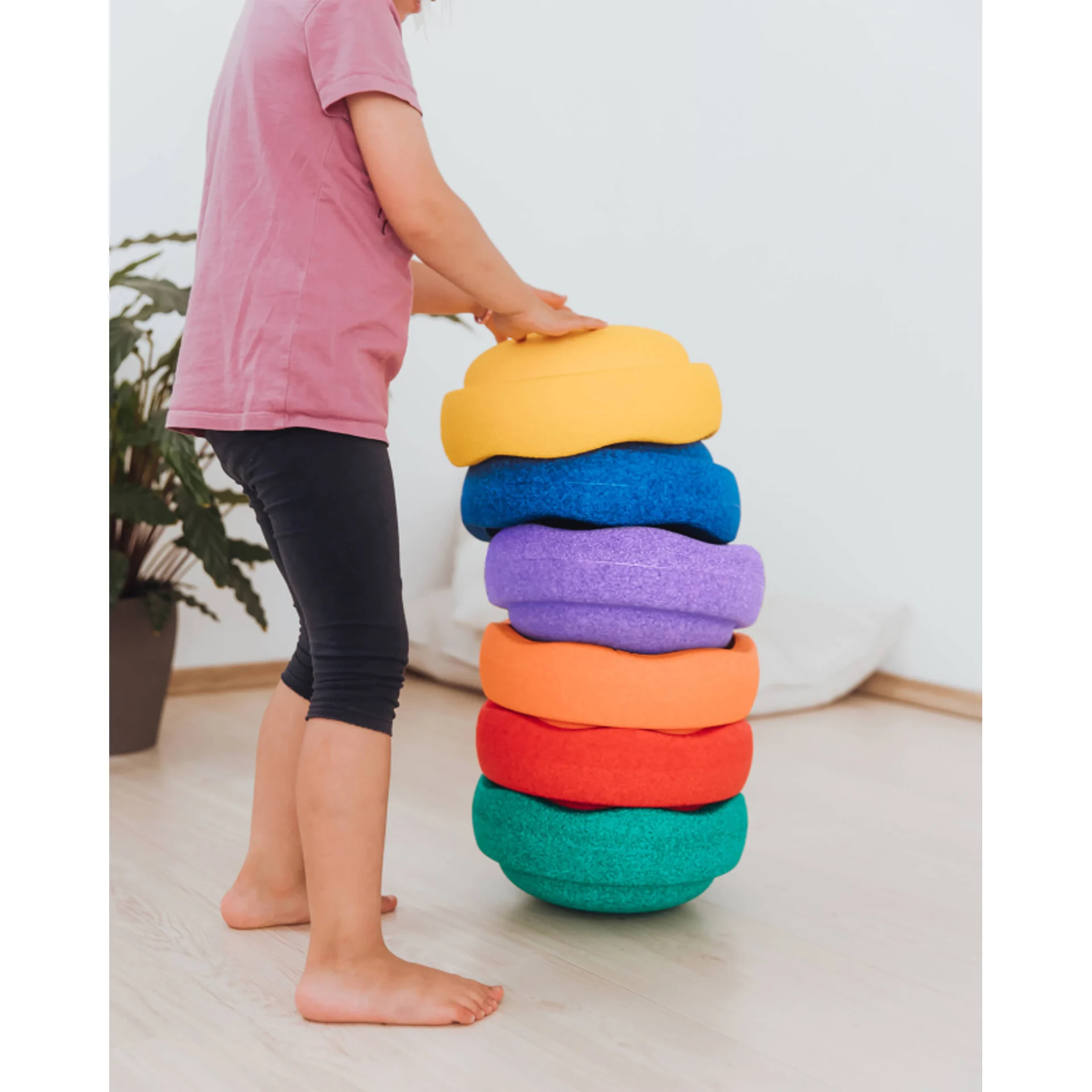 Stapelstein® Original Rainbow Classic, 6er-Set 