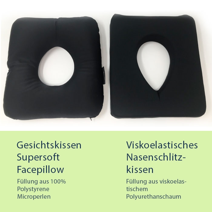 Cuddle Buddy Gesichtskissen Supersoft Facepillow Schwarz Gesichtskissen Supersoft Facepillow
