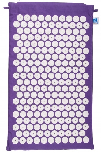 Akupressurmatte violett