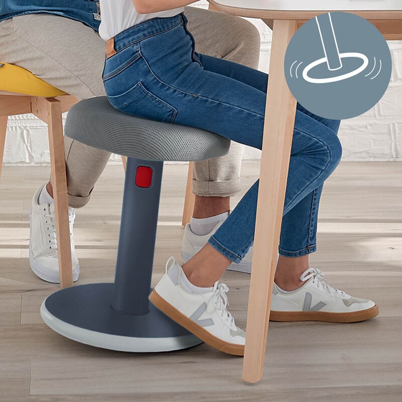 LEITZ Hocker Ergo Cosy grau