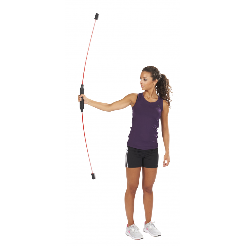 Schwingungsstab Gymnastikstab SPARPAKET Trendy Chicote Schwingstab (20 Stück) inkl. Rack