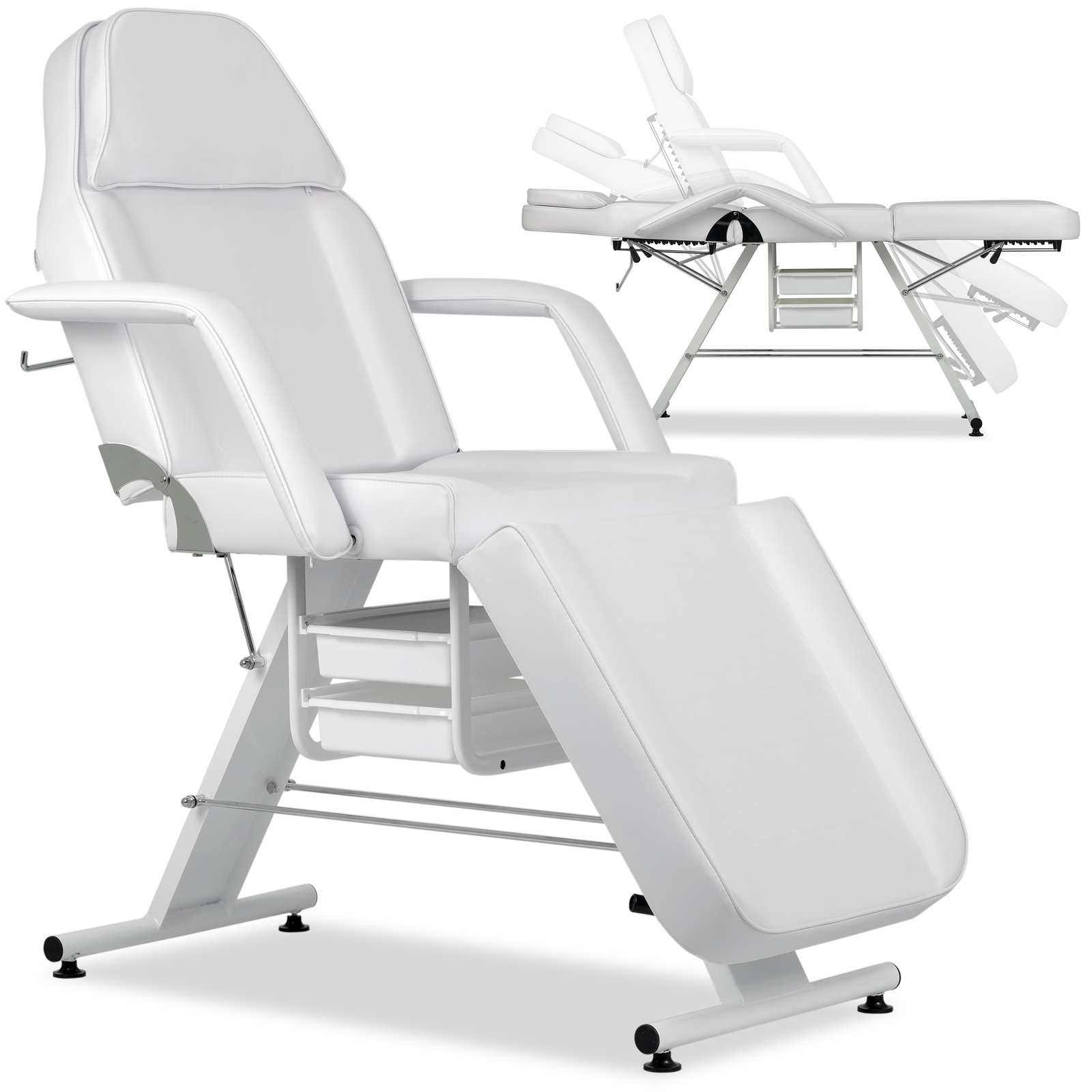 BIANCO Beautystuhl Kosmetikliege - Weiss