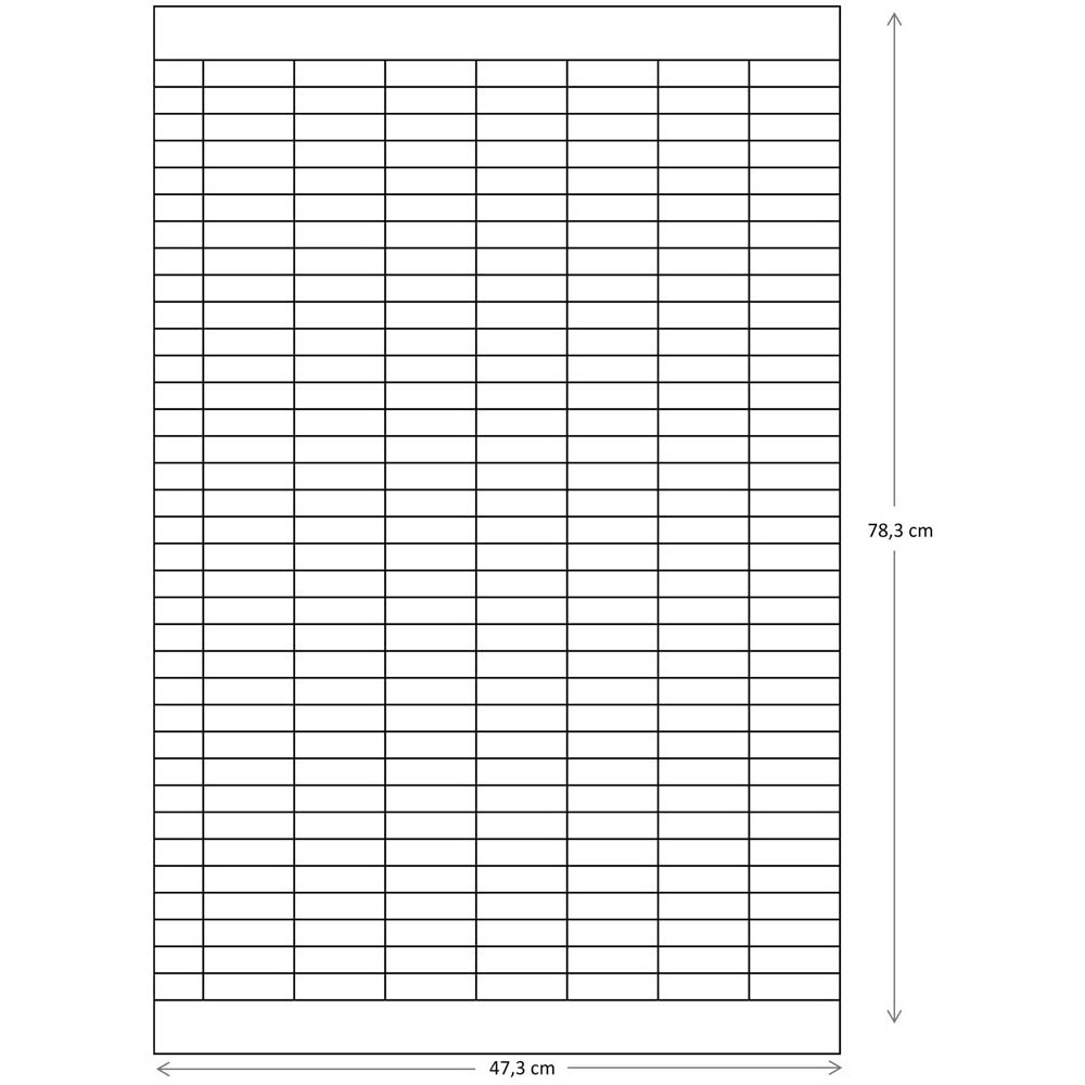 Sportgruppen-Stecktafel Sportgruppen-Stecktafel 47,3 x 78,3 cm