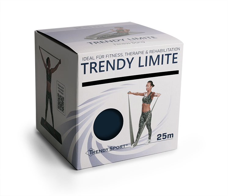 Trendy Limite Übungsband "extra extra stark" 25m Trendy Limite Übungsband "extra extra stark" 25m