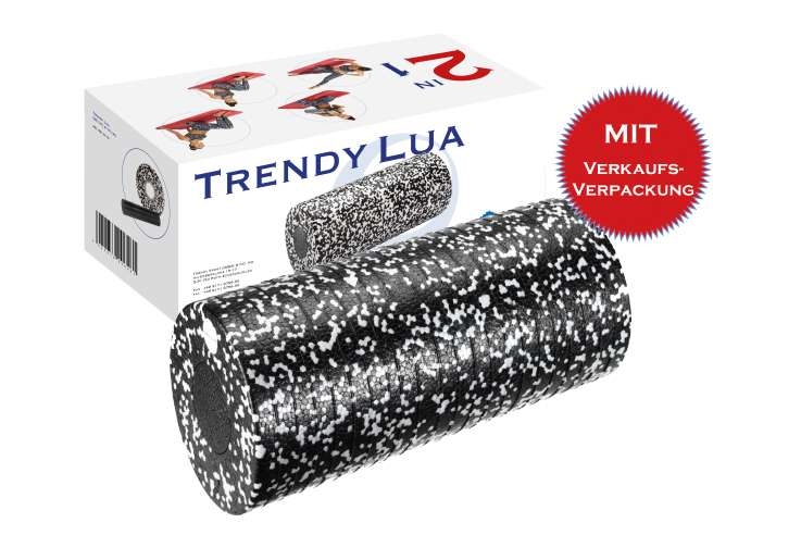 Faszienrolle Trendy LUA schwarz 
