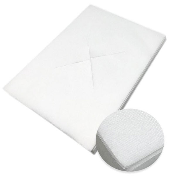 Waschfaser-Nasenschlitztücher X-Schlitz waschbar "PP40" 40x30cm - 100 Stück