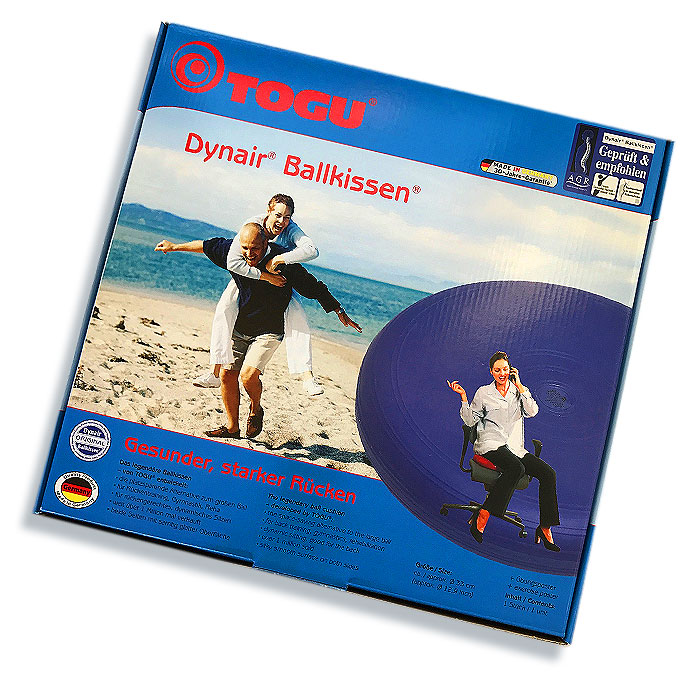 TOGU Dynair Ballkissen Sitzkissen Ø 33 cm latexfrei TOGU Dynair