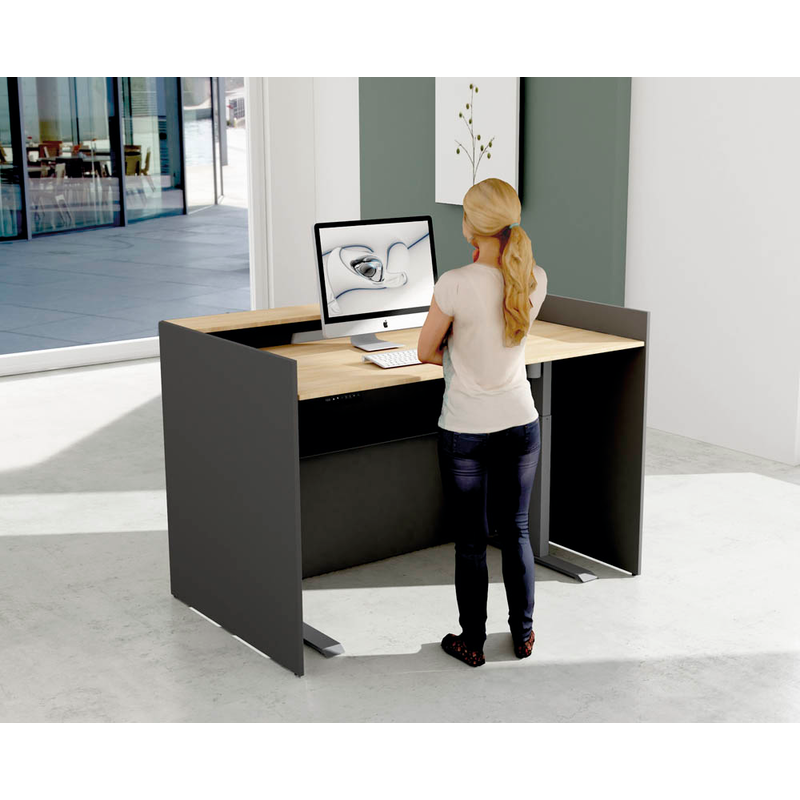 Kerkmann Empfangstheke Marino up & down Für 1 Person