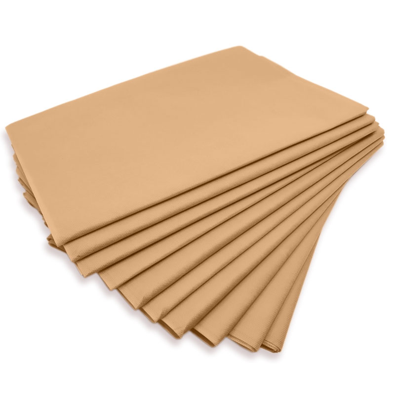 Waschfaserlaken "PP70" 80x210cm 10er Pack - SAFARI