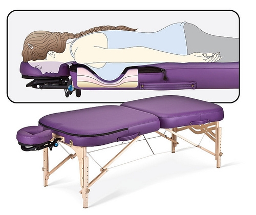 Mobile Massageliege INFINITY® Conforma VIOLETT