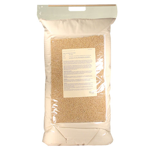 Speltex Schlafkissen Bio-Hirsekissen Bio-Baumwoll-Köper 80x40cm