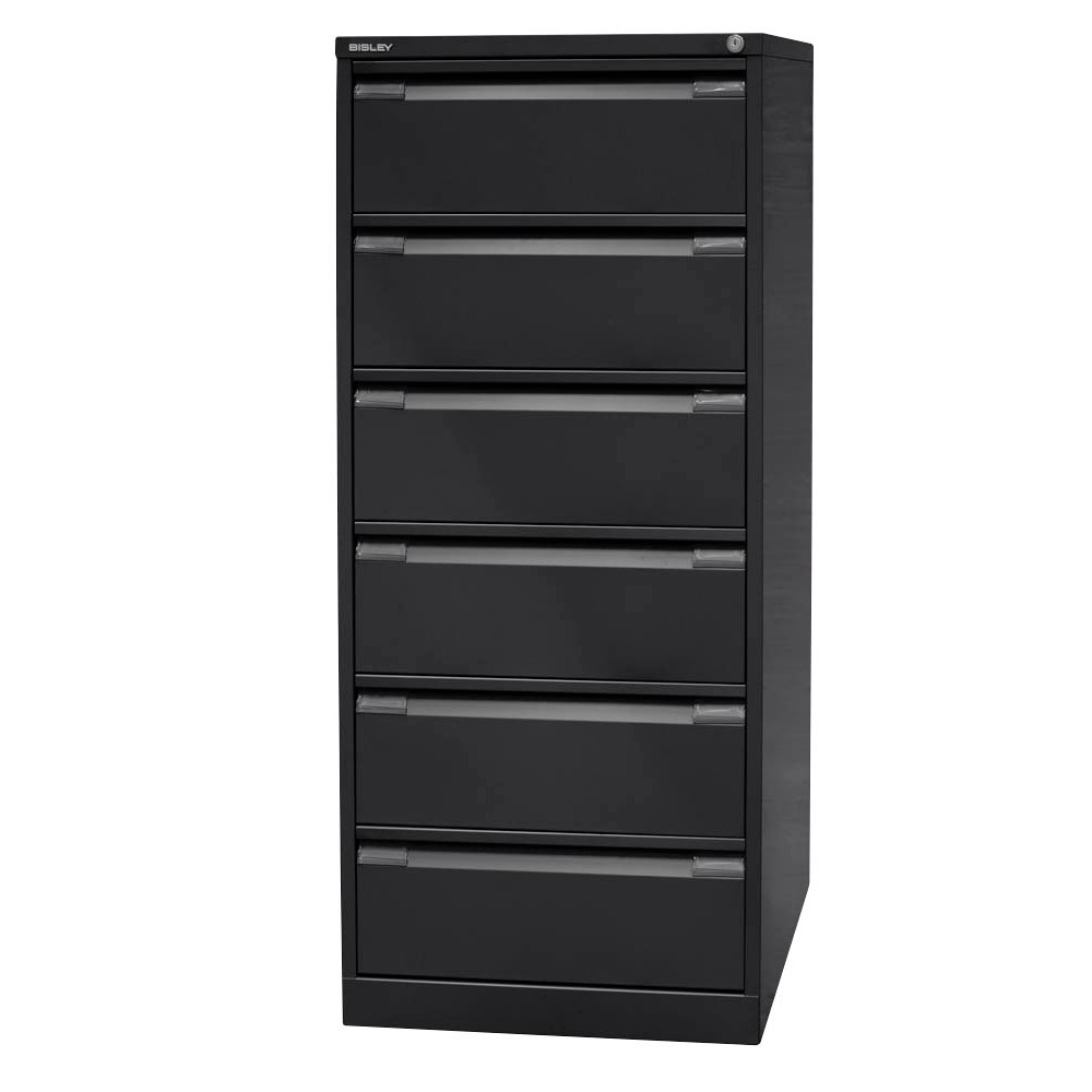 BISLEY Karteischrank schwarz 50x62x132cm (abschließbar) BISLEY Karteischrank schwarz 50x62x132cm (abschließbar)