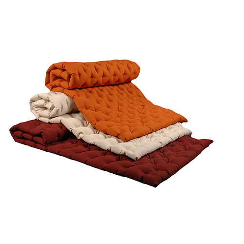 Speltex Bio-Hirsematte Punktstepp-Matte Liegenunterlage 200x70x3cm Speltex Bio-Hirsematte Punktstepp-Matte Liegenunterlage 200x70x3cm