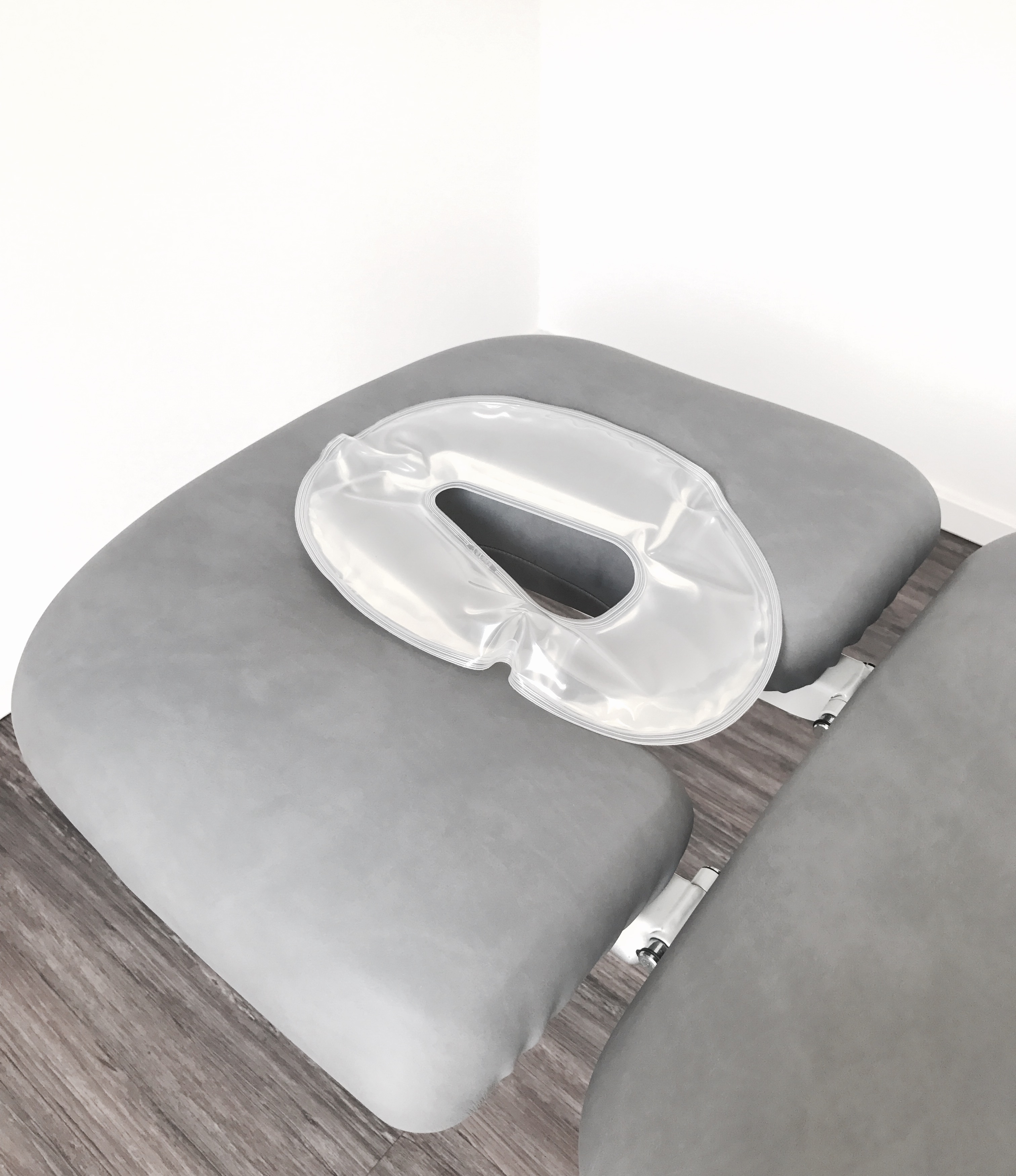 Gelkissen physiofit24 Gesichts-Gelkissen oval für die Massageliege