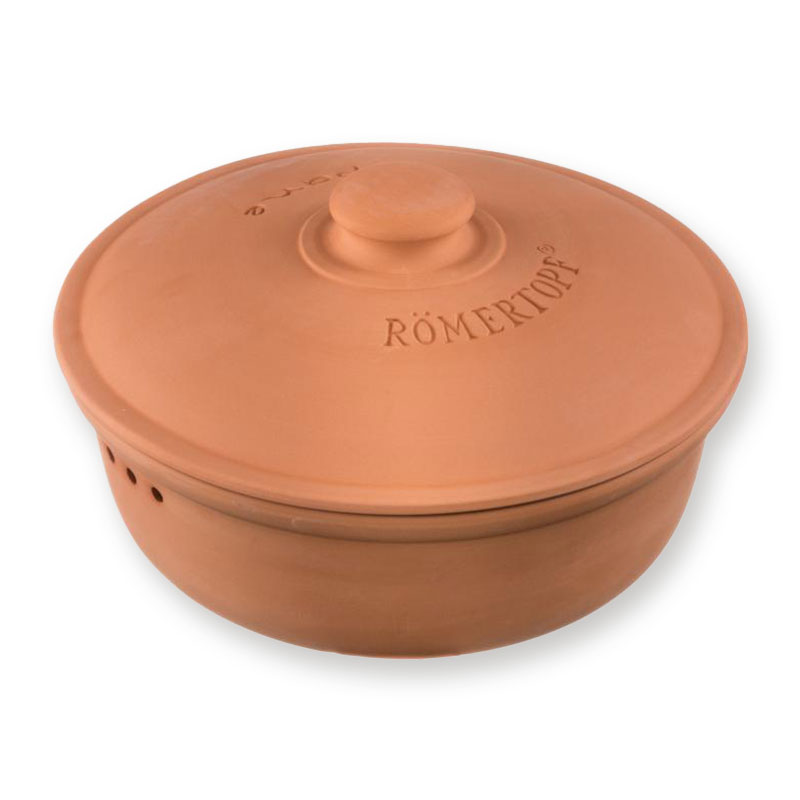 RÖMERTOPF® Großer, runder Brottopf, terracotta