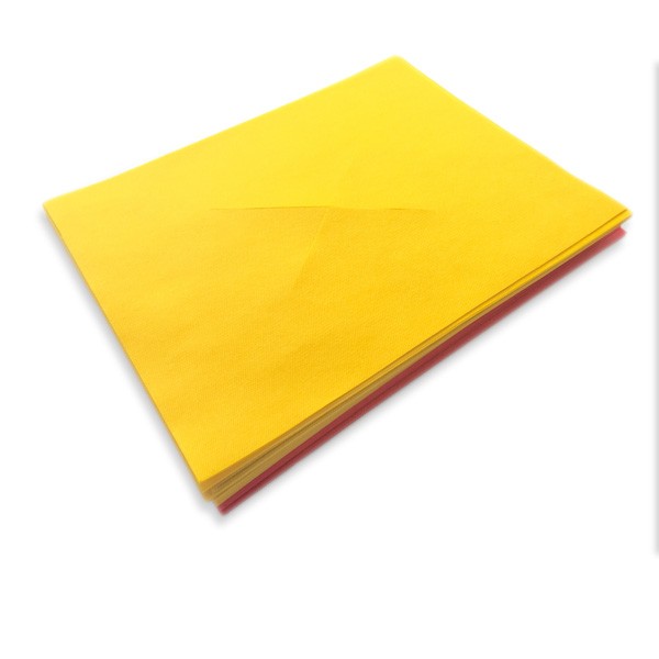 Waschfaser-Nasenschlitztücher (waschbar)  40x30 cm - 10 Stück