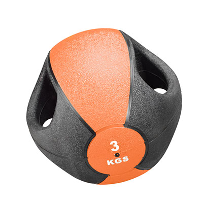 Trendy Sport Esfera Medizinball + Griffe 3 kg orange