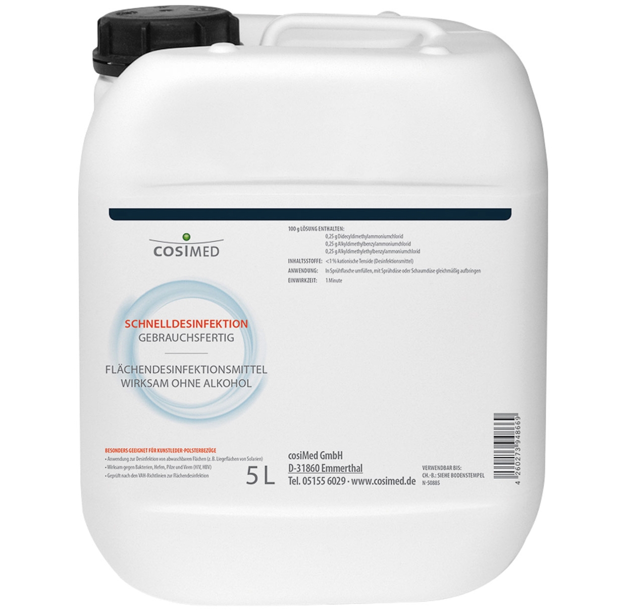 cosiMed Schnelldesinfektion 5L