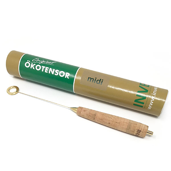 Ökotensor Midi mit vergoldetem Metall-Ring, ausziehbar, 26 - 36 cm Ökotensor Midi