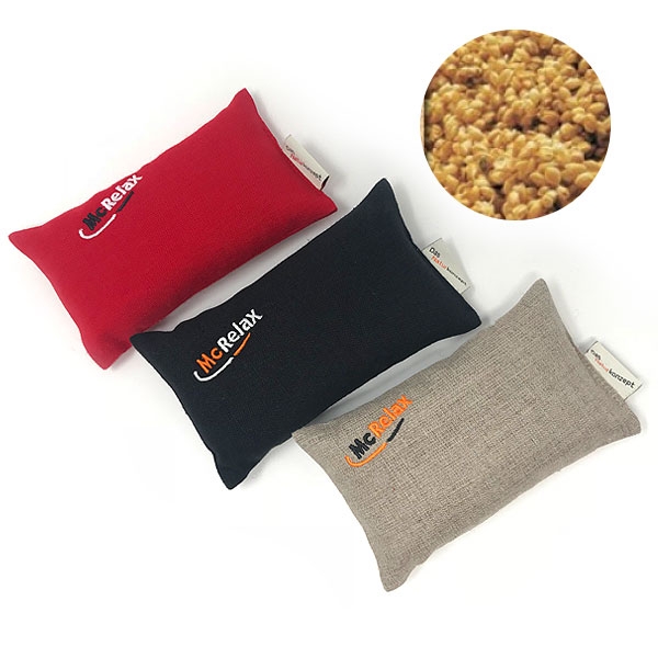 McRelax Handballenauflage Mauskissen Bio-Hirsekissen 10x16cm McRelax ® Mauskissen Hirse - ROT