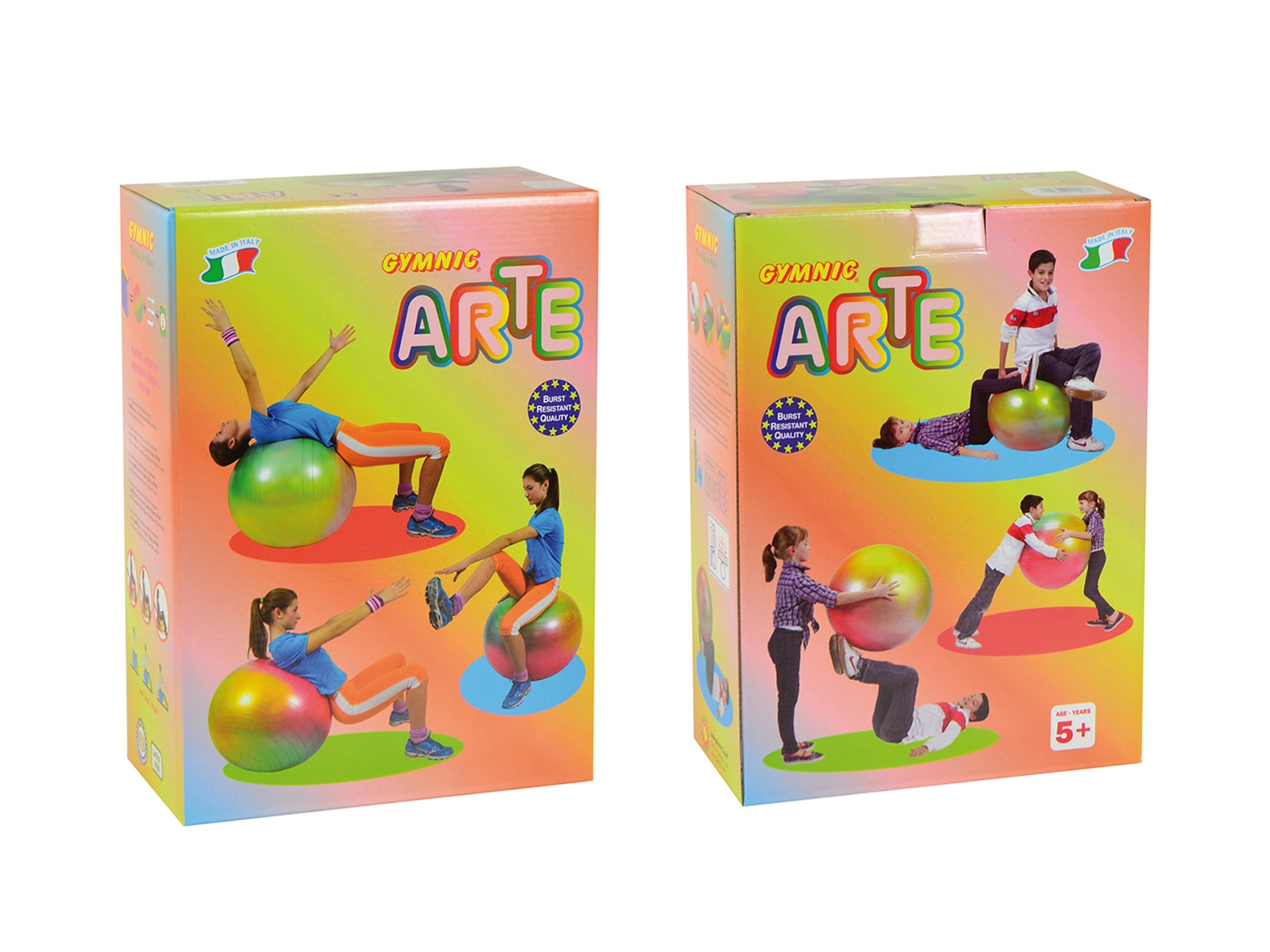 Original Gymnic Arte Ball Gymnastikball Gymnic Arte Ball 75cm
