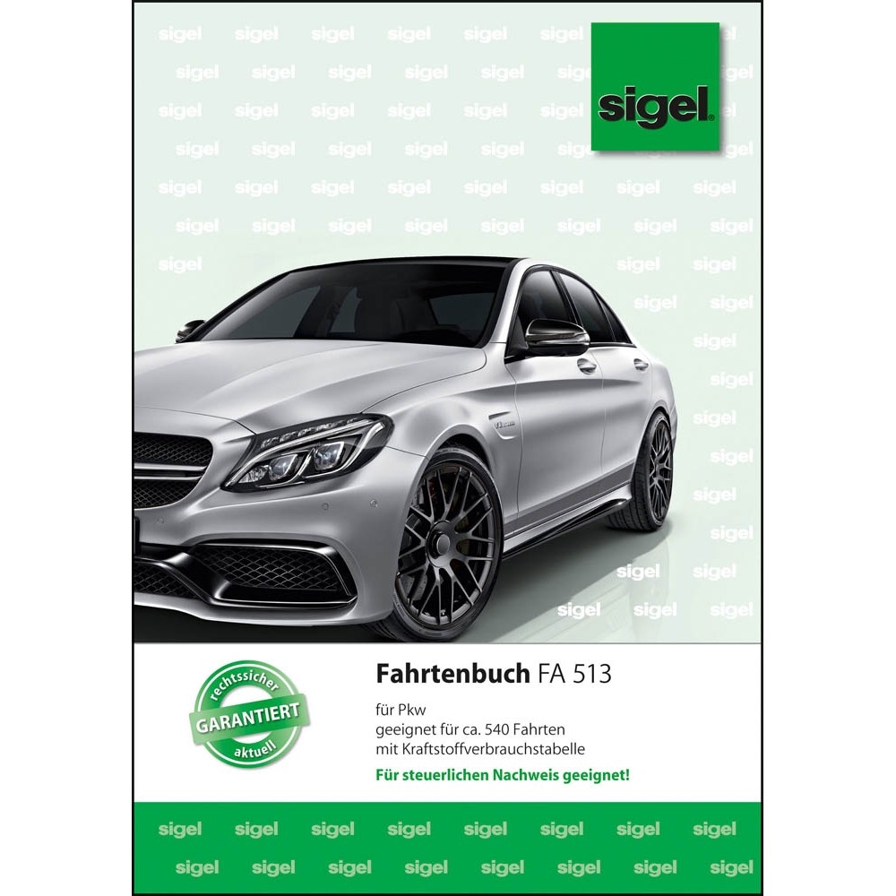 sigel Formularbuch FA513 Fahrtenbuch