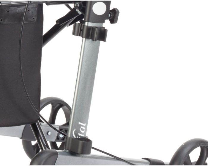 Komfort-Zubehörpaket zum Rollator vital, Rückengurt Standard, Stockhalter