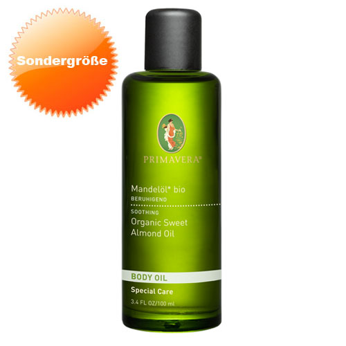 Primavera Aromamassage Basisöl Mandelöl kbA 500ml