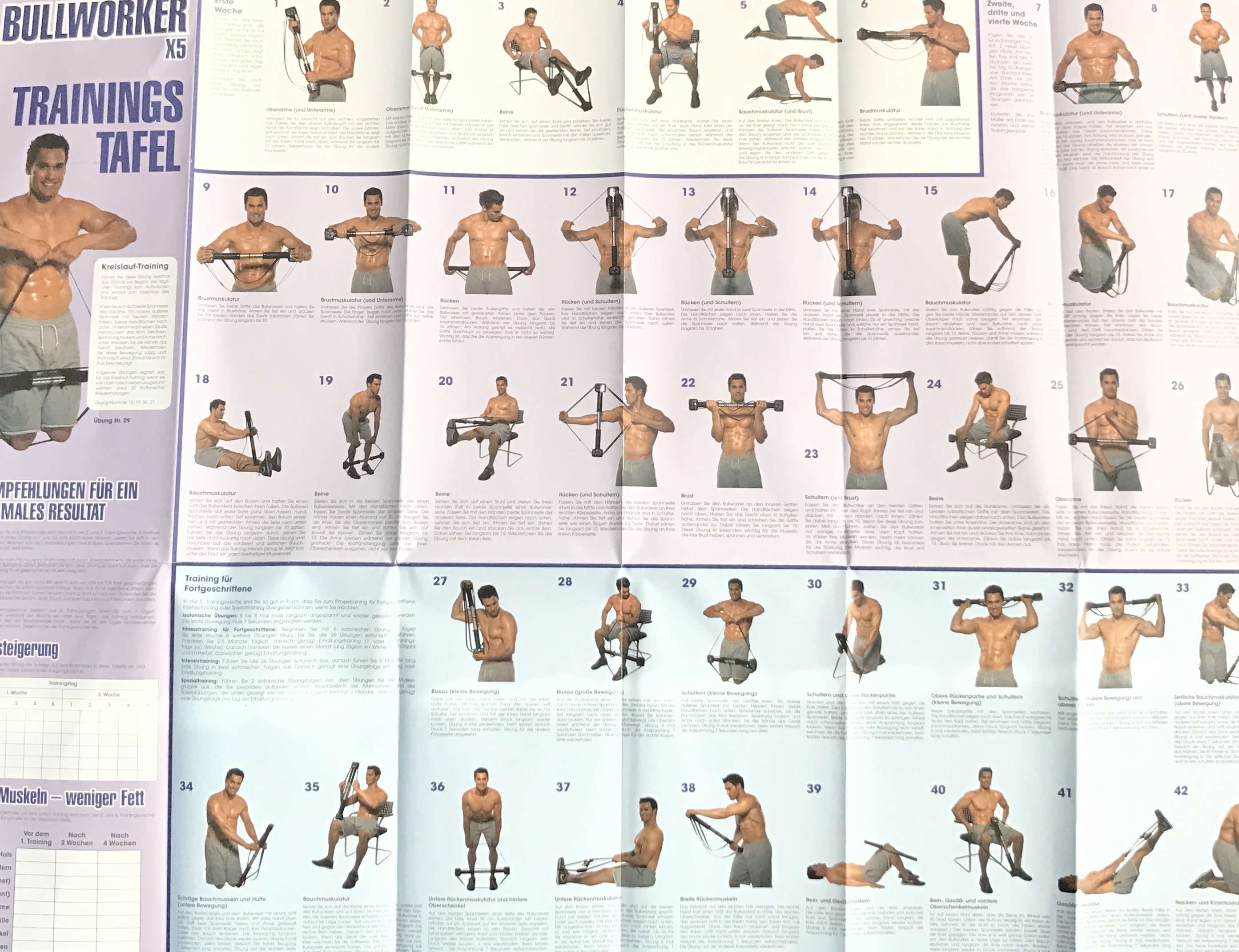 Bullworker X5 Ganzkörpertrainer inkl. Übungsanleitung Bullworker X5 Ganzkörpertrainer inkl. Übungsanleitung