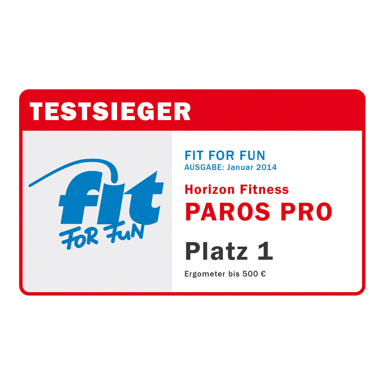 Horizon Fitness Ergometer Paros Pro Horizon Fitness Ergometer Paros Pro
