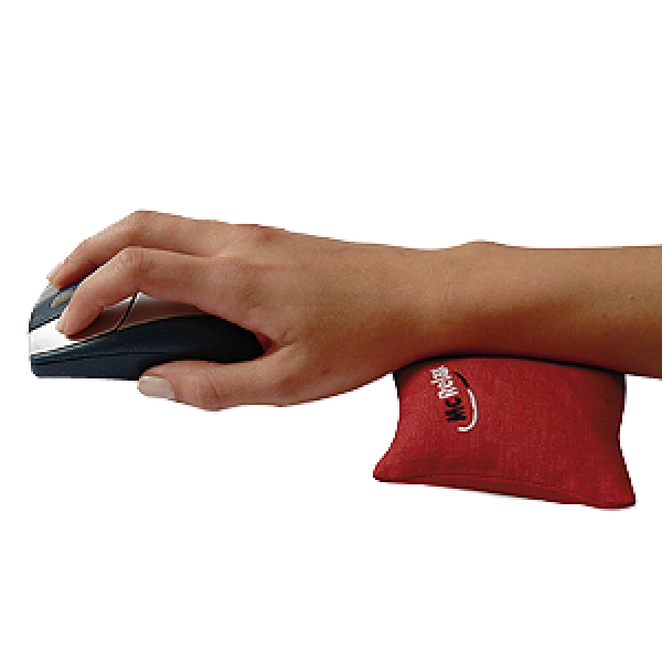 McRelax Handballenauflage Mauskissen Bio-Hirsekissen 10x16cm McRelax ® Mauskissen Hirse - ROT