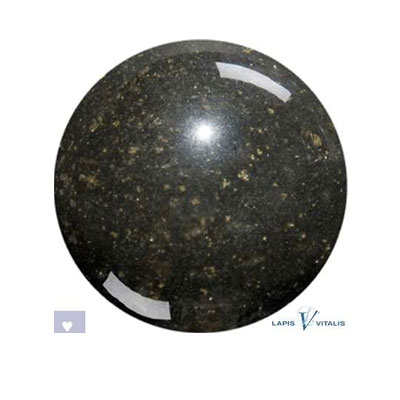 Massagekugel Basalt 40mm in Geschenkbox