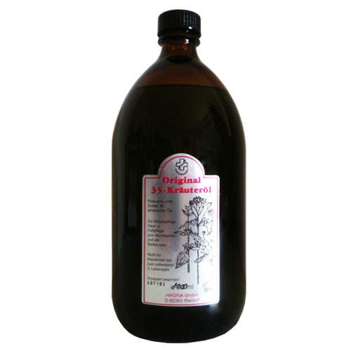 Hagina Orginal 35-Kräuteröl 1000ml Hagina Orginal 35-Kräuteröl 1000ml