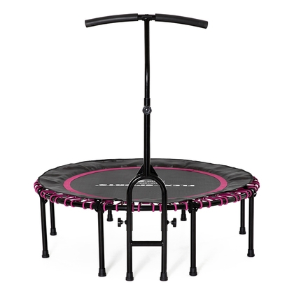 FLEXI-SPORTS Basic Trampolin (schwarz/pink) mit ZAHLEN FLEXI-SPORTS Basic Trampolin (schwarz/pink) mit ZAHLEN