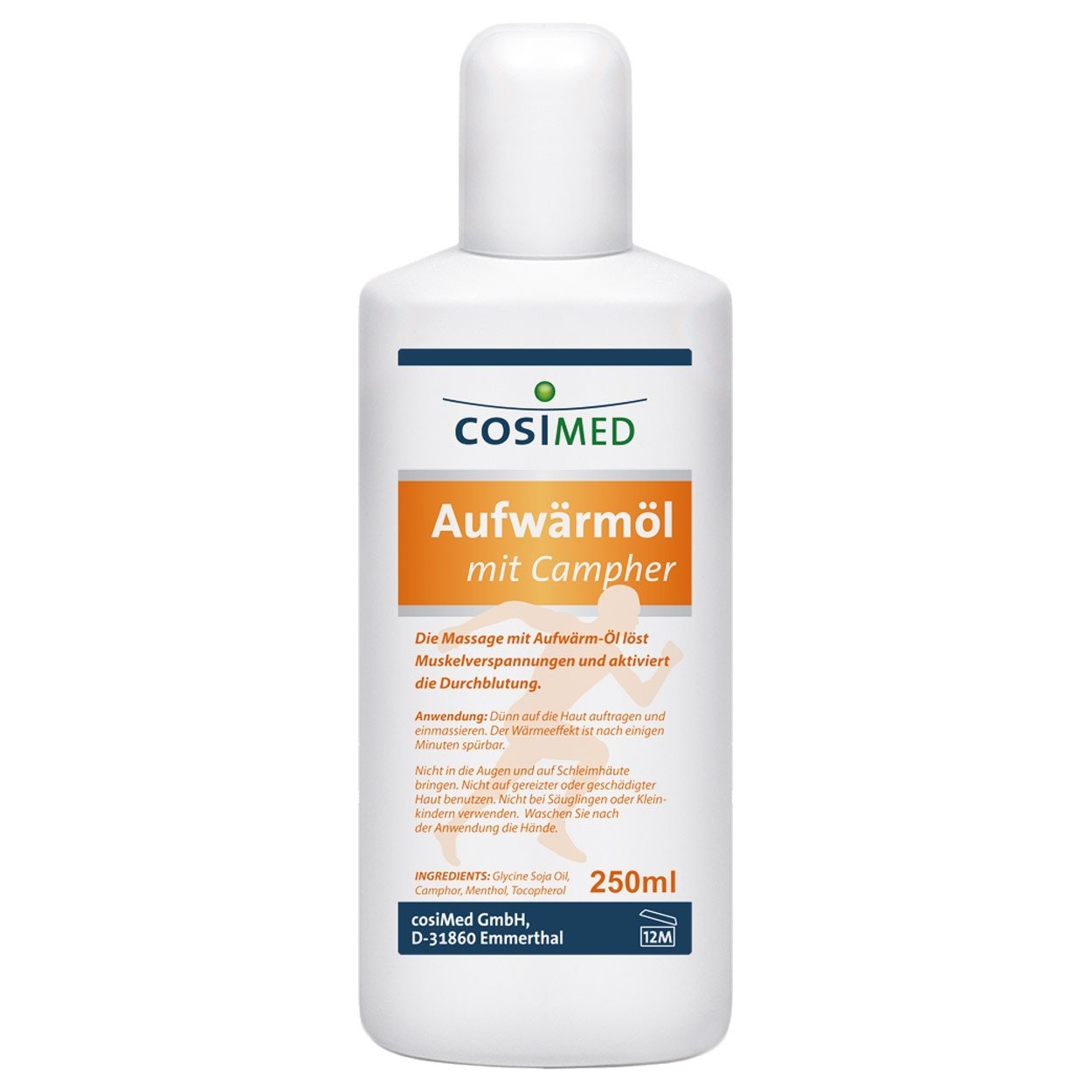 cosiMed Aufwärmöl mit Campher 250ml