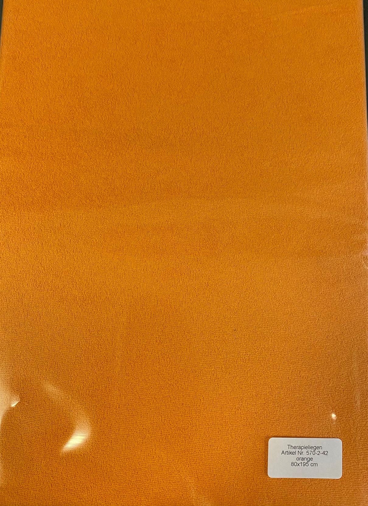  Therapieliegenbezug 80x195cm ORANGE