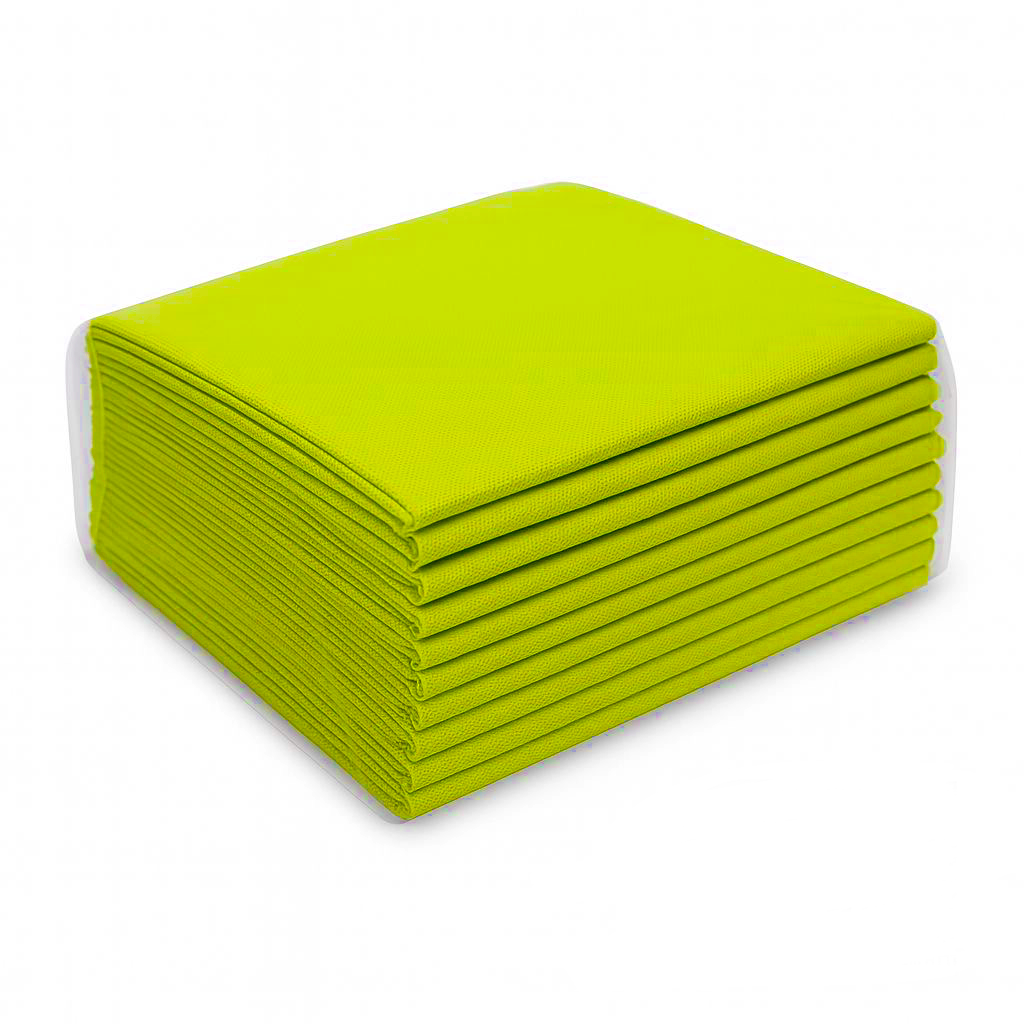 Waschfaserlaken "PP70" 80x210cm 10er Pack - LIMONE