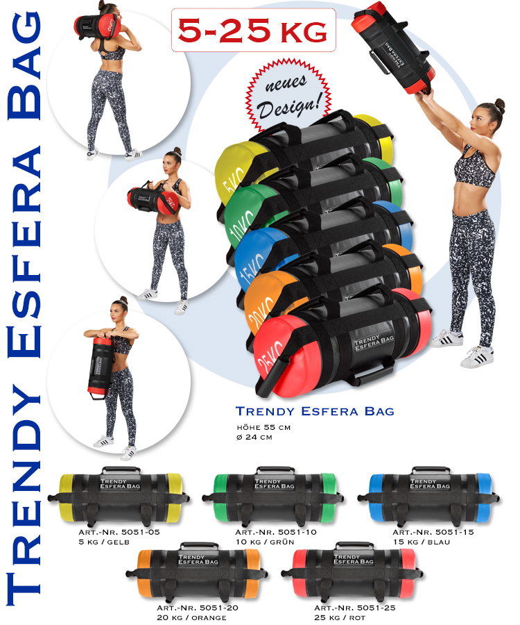 Trendy Esfera Bag Gewichtstasche 25 kg