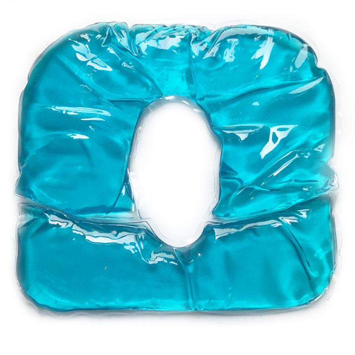 Gelkissen Pro. "blau/transparent" 