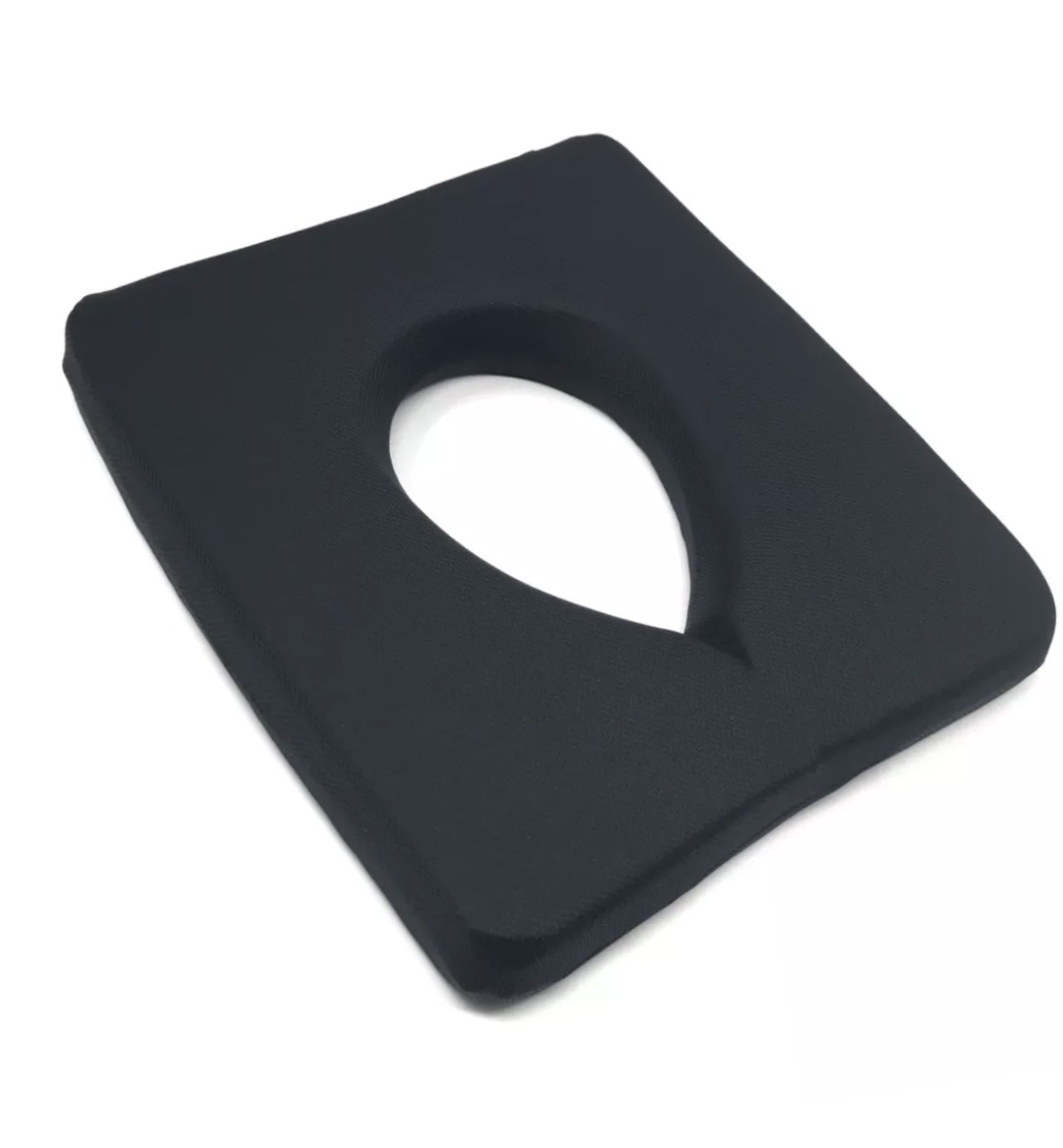 JonaSport ® Viskoelastisches Nasenschlitzkissen - schwarz 