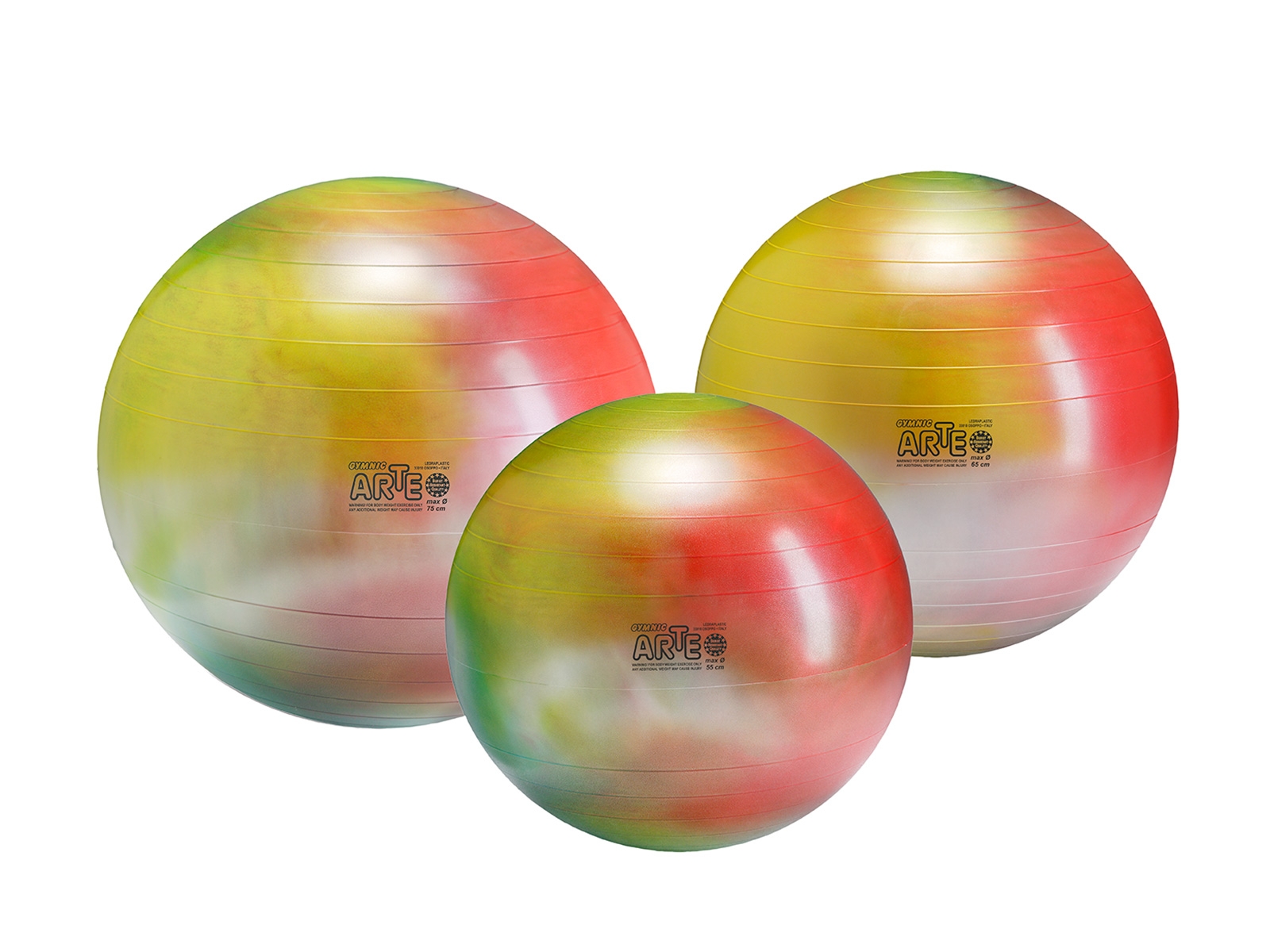 Original Gymnic Arte Ball Gymnastikball Gymnic Arte Ball 75cm
