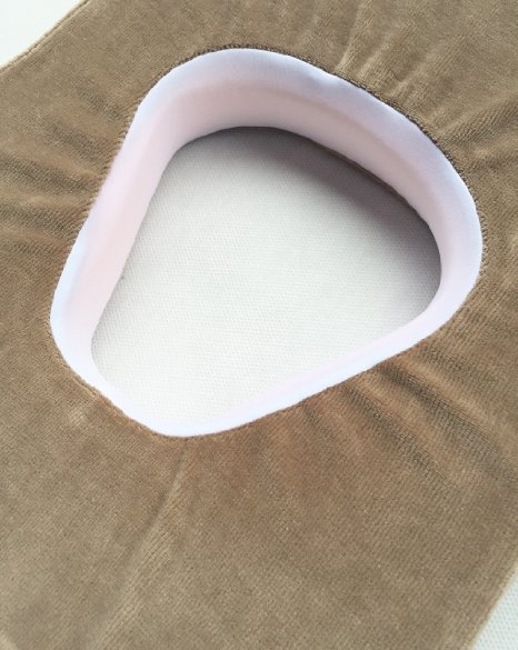 Viskoelastisches Nasenschlitzkissen Premium Nasenschlitzkissen 4cm SAND